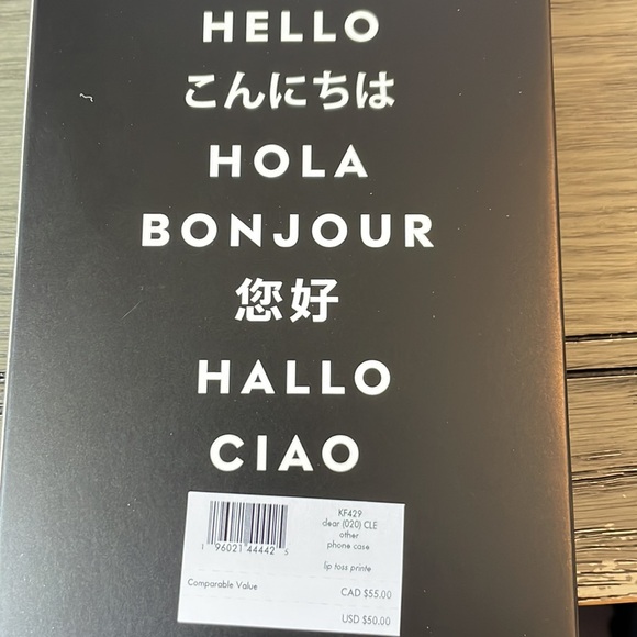 NIPโ ๏ธ๐Kate Spade โ ๏ธ ๐ Lip Toss Printed iPhone 15 Pro Case ๐โ ๏ธ - Picture 3 of 5